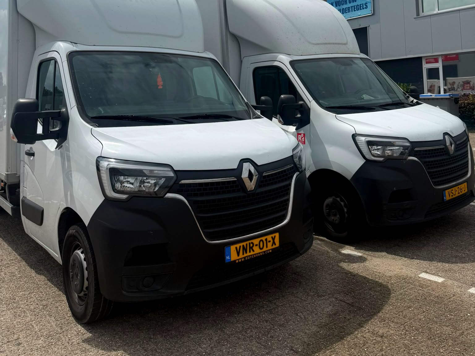Wagenpark van Out Of The Box